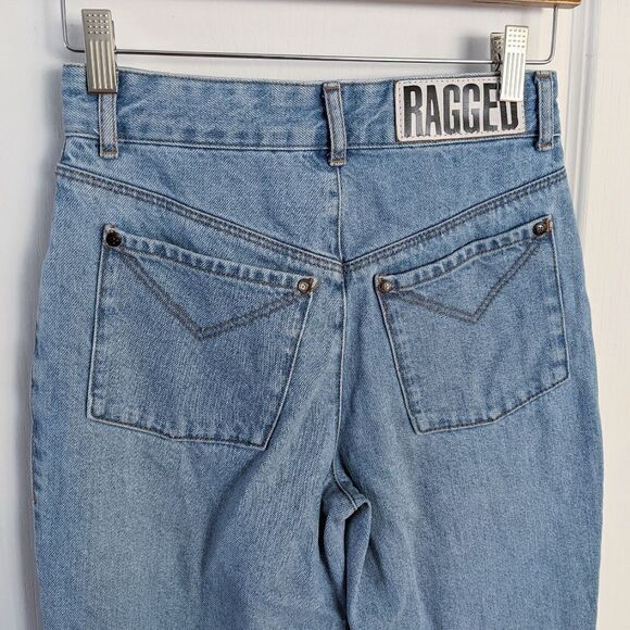 The ragged priest Mom distressed jeans size 26 @A3 - Picture 10 of 11